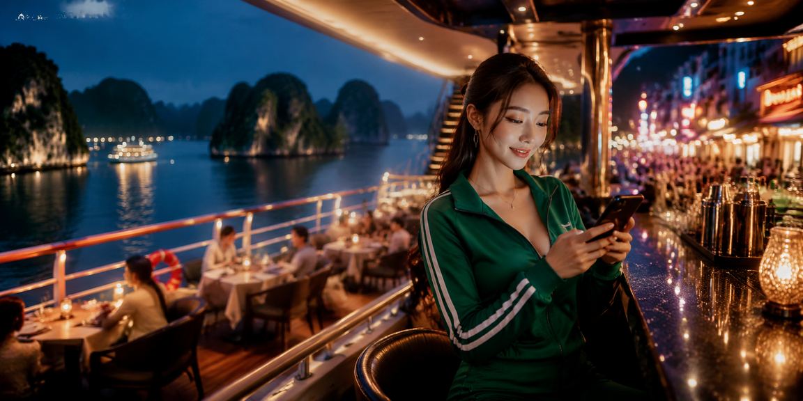 Người dùng truy cập caxeng trên điện thoại tại Hạ Long