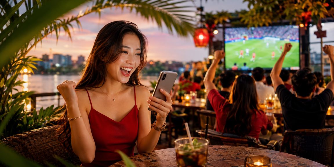 Người dùng tại Hà Nội đăng nhập ứng dụng casino caxeng bên tách cà phê buổi sáng