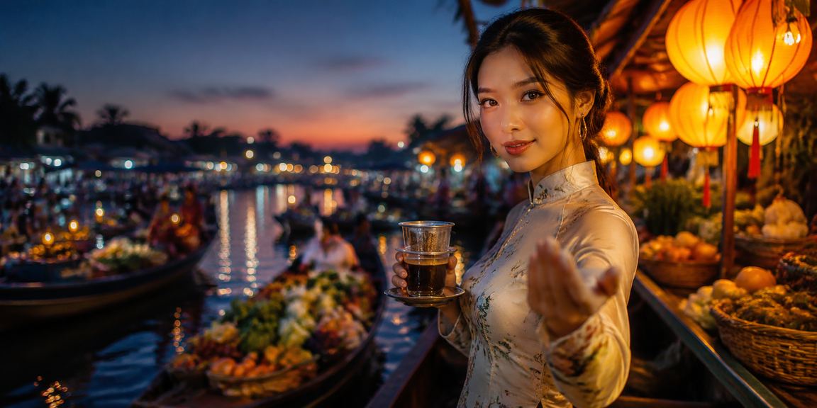 Cảnh quan Việt Nam kết hợp không khí casino trực tuyến sôi động